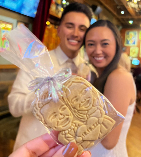 Custom Wedding Cookies