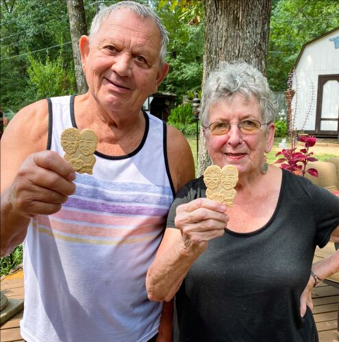 Custom Anniversary Cookies
